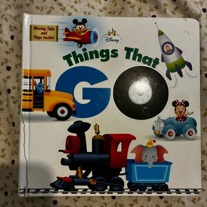 💰5/$10 Disney Things That Go Kids Book
